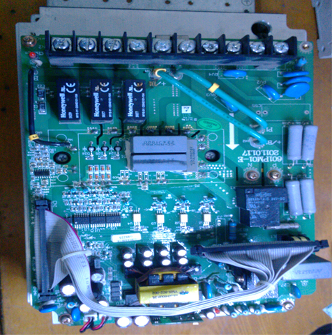 湖南變頻器維修 ALPHA6000-37R5GB維修實例